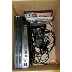 SONY PLAYSTATION II WITH HIGH DEF EXPANSION PACK &
