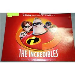 2004 INCREDIBLES LITHOGRAPHS