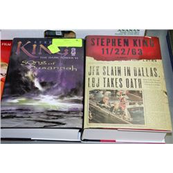 2 STEPHEN KING BOOKS. HARDCOVER