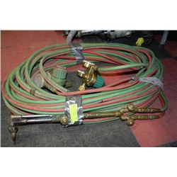 OXY-ACETYLENE HOSES AND VICTOR TORCH WITH
