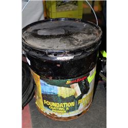 5 GALLON FOUNDATION COATING AND PRIMER TAR
