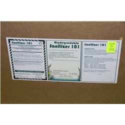 CASE OF BIODEGRADABLE SANITIZER X3