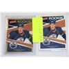 Image 1 : PAIR OF TAYLOR HALL VICTORY ROOKIE CARDS(ONE RARE)