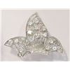 Image 1 : STERLING SILVER CUBIC ZIRCONIA BROOCH