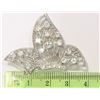 Image 2 : STERLING SILVER CUBIC ZIRCONIA BROOCH