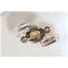 Image 1 : STERLING SILVER SMOKEY QUARTZ RING