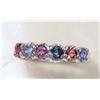 Image 1 : STERLING SILVER SAPPHIRE & RUBY RING