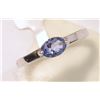 Image 1 : STERLING SILVER TANZANITE RING