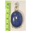 Image 2 : STERLING SILVER LAPIS LAZULLI PENDANT