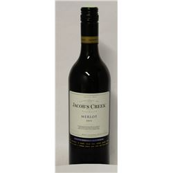 BOTTLE OF JACOBS CREEK MERLOT X3