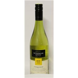 BOTTLE OF WYNDHAM ESTATE CHARDONNAY X3