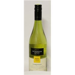 BOTTLE OF WYNDHAM ESTATE CHARDONNAY X3