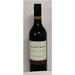 BOTTLE OF JACOBS CREEK CABERNET SAUVIGNON X2