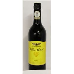 BOTTLE OF YELLOW LABEL SHIRAZ X2