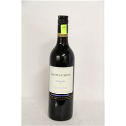 BOTTLE OF JACOBS CREEK MERLOT