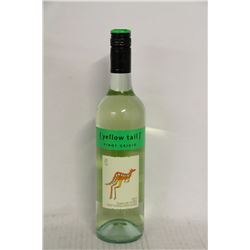 BOTTLE OF YELLOW TAIL PINOT GRIGIO