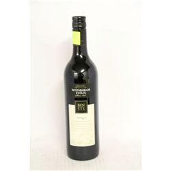 BOTTLE OF WYNDHAM ESTATE SHIRAZ