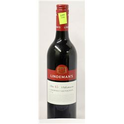 BOTTLE OF LINDEMANNS CABERNET SAUVIGNON X3
