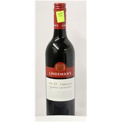 BOTTLE OF LINDEMANNS CABERNET SAUVIGNON X3