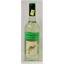 BOTTLE OF YELLOW TAIL PINOT GRIGIO X3