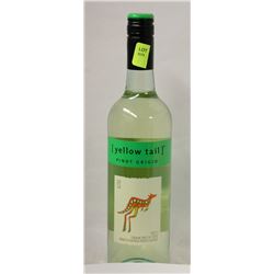 BOTTLE OF YELLOW TAIL PINOT GRIGIO X3