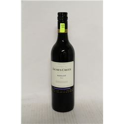 BOTTLES OF JACOBS CREEK MERLOT