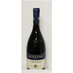 BOTTLE OF RUFFINO CHIANTI X2