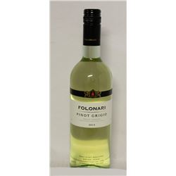 BOTTLE OF FOLONARI PINOT GRIGIO X2