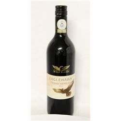 BOTTLES OF EAGLEHAWK CABERNET SAUVIGNON X3
