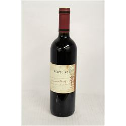 BOTTLE OF NESPOLINO MERLOT