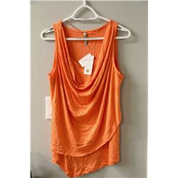 LADIES CORAL MATERNITY SHIRT SIZE S