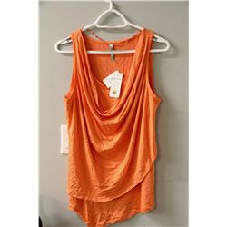 LADIES CORAL MATERNITY SHIRT SIZE XL