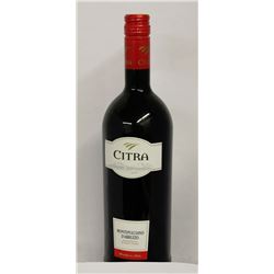 BOTTLE OF CITRA ITALIAN RED WINE X2