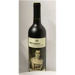 BOTTLE OF 19 CRIMES SHIRAZ DURIF X3
