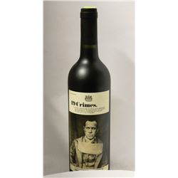 BOTTLE OF 19 CRIMES SHIRAZ DURIF X3