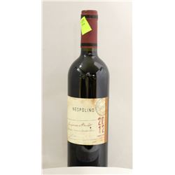 BOTTLE OF NESPOLINO SANGIOVESE MERLOT X3