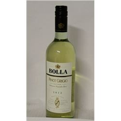 BOTTLE OF BOLLA PINOT GRIGIO X2
