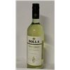 Image 1 : BOTTLE OF BOLLA PINOT GRIGIO X2