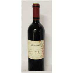 BOTTLE OF NESPOLINO SANGIOVESE MERLOT X2