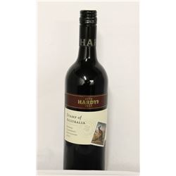 BOTTLE OF STAMP OF AUSTRALIA SHIRAZ CABERNET X2