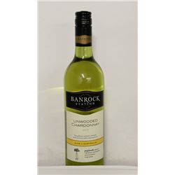 BOTTLE OF BANROCK STATION UNWOODED CHARDONNAY X2