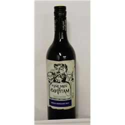 BOTTLE OF WINE MEN OF GOTHAM SHIRAZ GRENACHE X2
