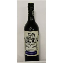 BOTTLE OF WINE MEN OF GOTHAM SHIRAZ GRENACHE X2
