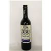 Image 1 : BOTTLE OF WINE MEN OF GOTHAM SHIRAZ GRENACHE