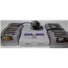 Image 3 : SUPER NINTENDO SYSTEM WITH 19 GAMES
