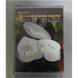 LED 6 SHAPED JEWELLERY MAGNIFIER