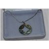 Image 1 : .925 SILVER SEASHELL PEARL PENDANT & CHAIN