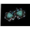 Image 1 : TURQUOISE EARRINGS