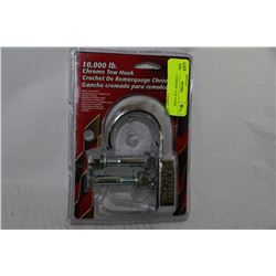 10,000 LB CHROME TOW HOOK