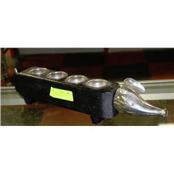 ART DECO ANTEATER CANDLEHOLDER